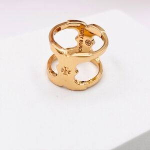Tory Burch Gold Cutout Ring